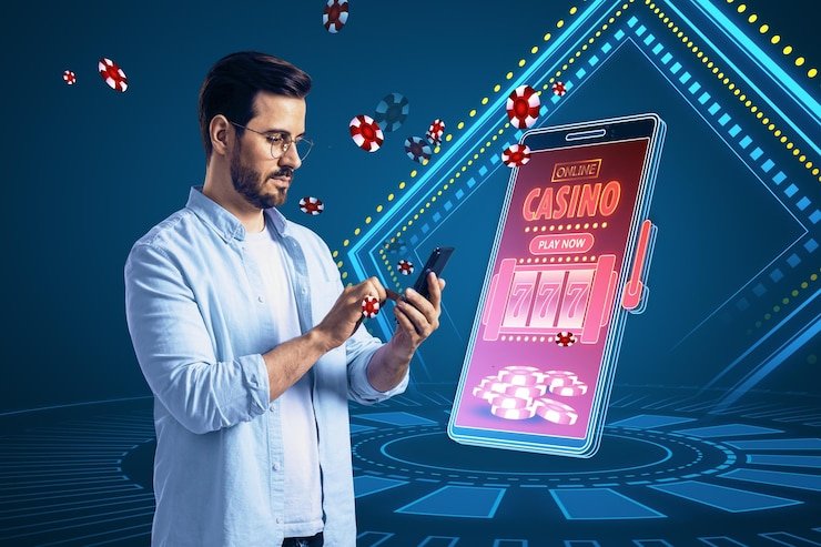 বাংলাদেশি গেমার Android ফোনে স্লটস উপভোগ করছেন